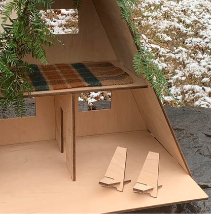 Modern Love Made A-Frame Cabin Playhouse