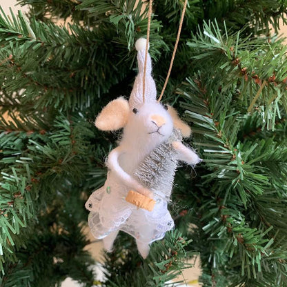 Wintertime Mice Ornament