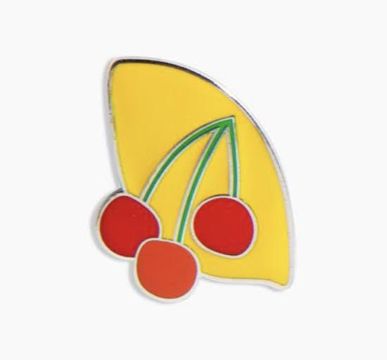 Poketo Cherries Pin