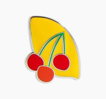 Poketo Cherries Pin