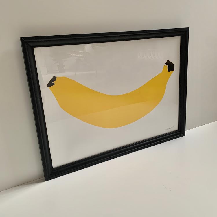 Framed Banana Print- PICK UP ONLY