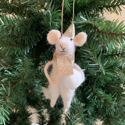 Wintertime Mice Ornament