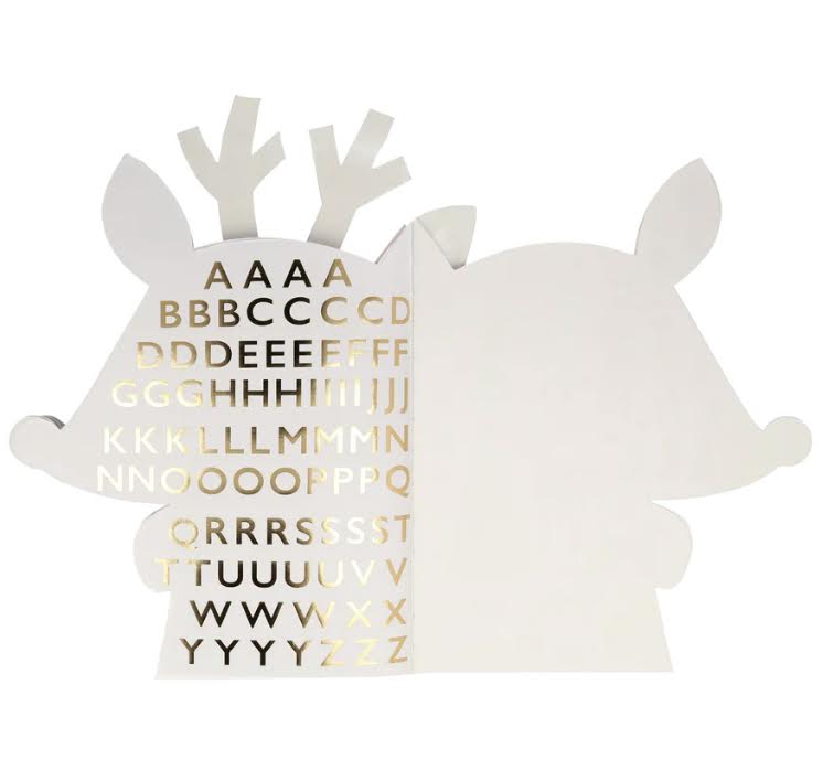 Reindeer Sticker Sketch Book