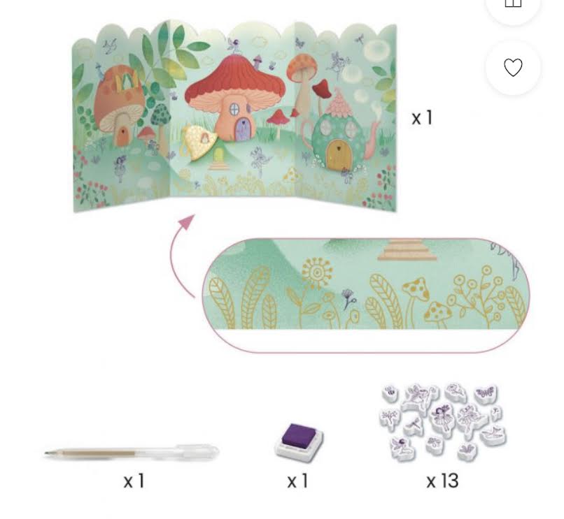 Djeco Fairy Box Multi-Activity Kit