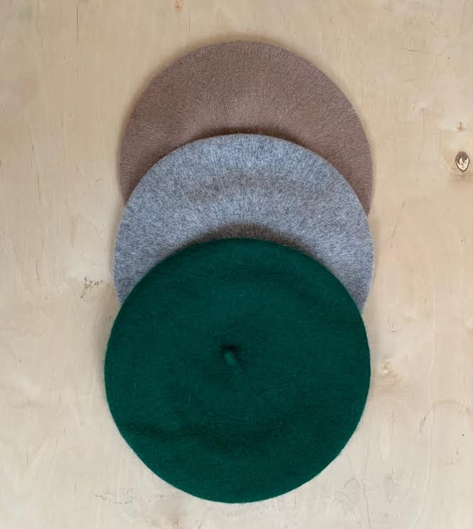 Wool Knit Beret