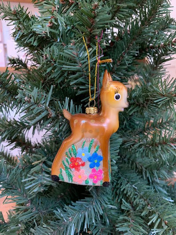 Kitsch Deer Ornament