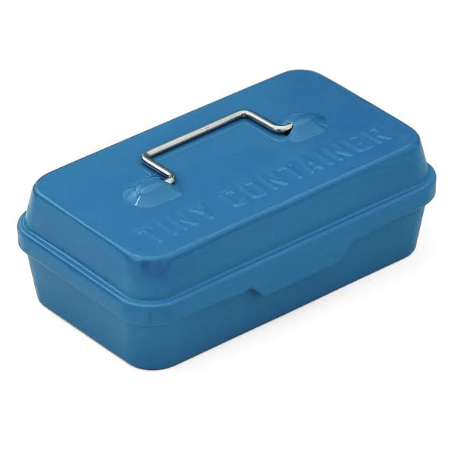 Tiny Blue Container