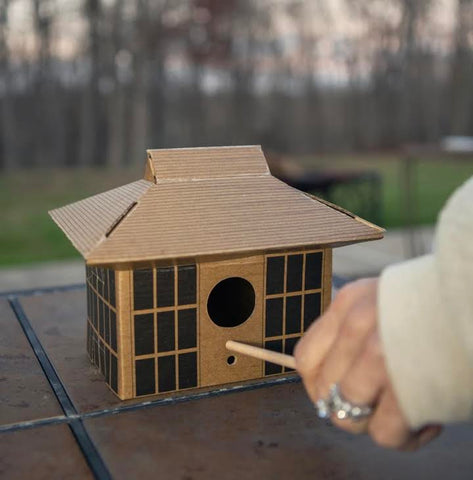 DIY Bird House Japanese Tea House