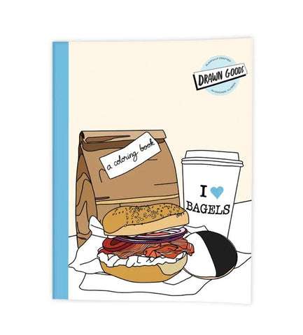 I Love Bagels Coloring Book