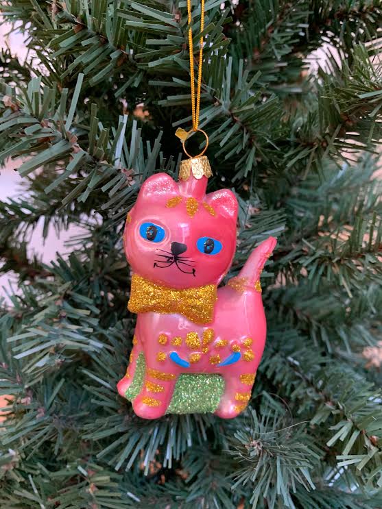 Retro Cat Ornament