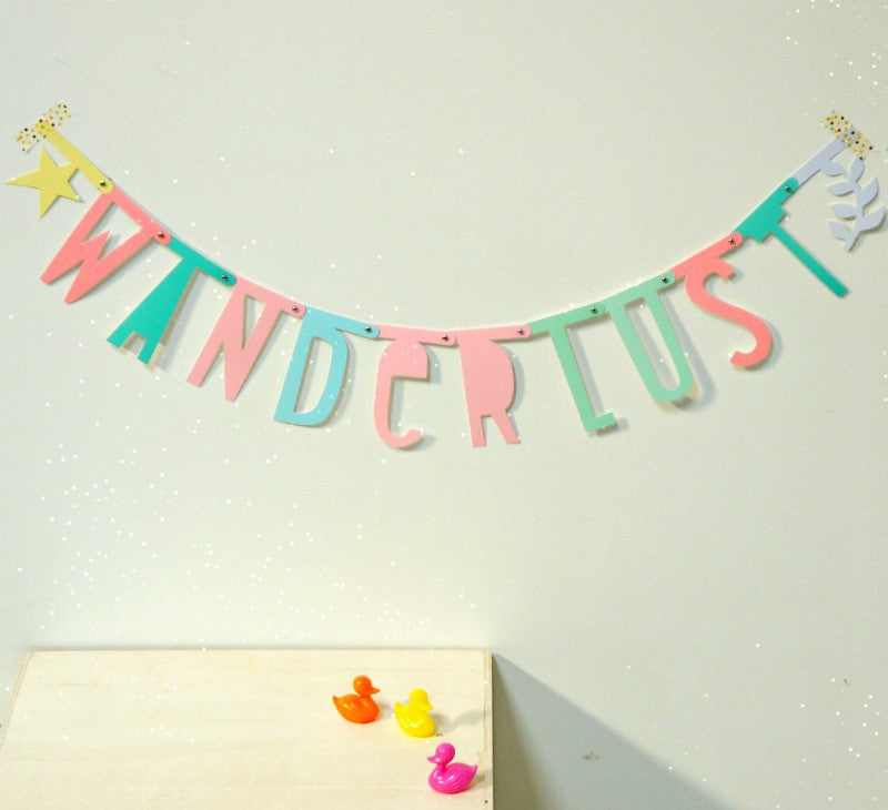 Little Lovely Banner- Pastel