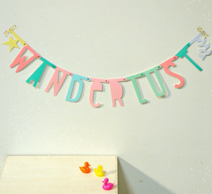 Little Lovely Banner- Pastel