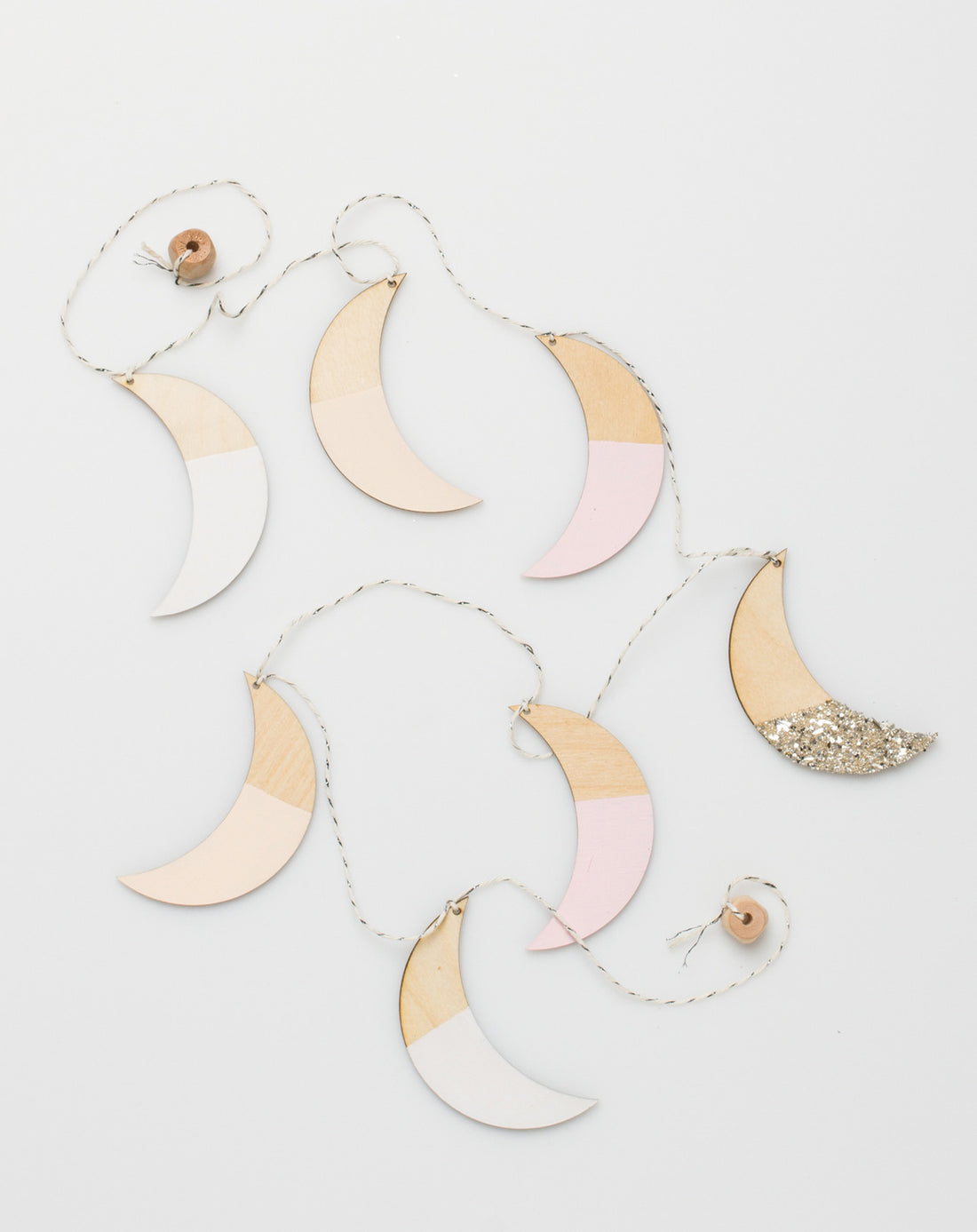 The Great Lakes Goods String of Moons Pastels