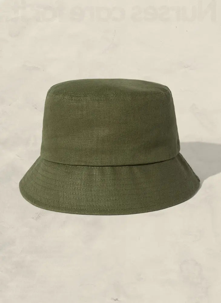 Hemp Bucket Hat- Cactus