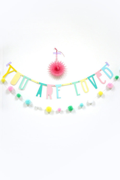 Little Lovely Banner- Pastel