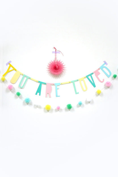 Little Lovely Banner- Pastel