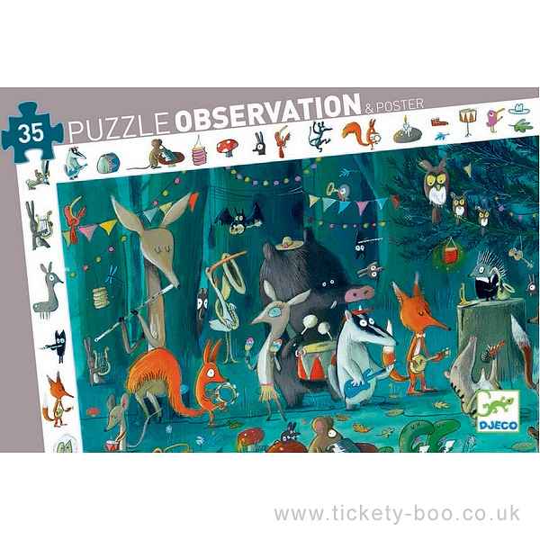 Djeco Observation Orchestra Puzzle