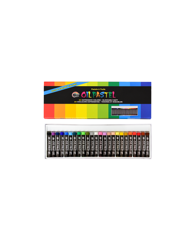 Yasutomo Niji Oil Pastel Set 24 Colors