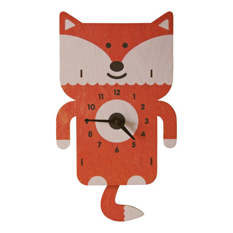 Fox Pendulum Clock / Popclox