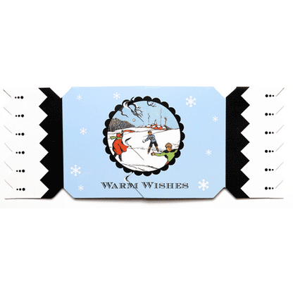 Surprize! Popper Holiday Scene Card