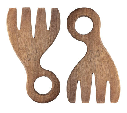 Acacia Wood Salad Servers