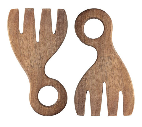 Acacia Wood Salad Servers