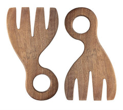Modern Love — Acacia Wood Salad Servers