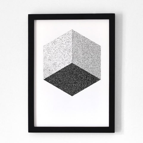 Oelwein Cube Print