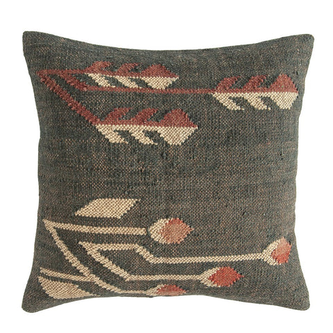 Hand-woven Jute Kilim Pillow