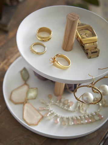 White Accessory Tray