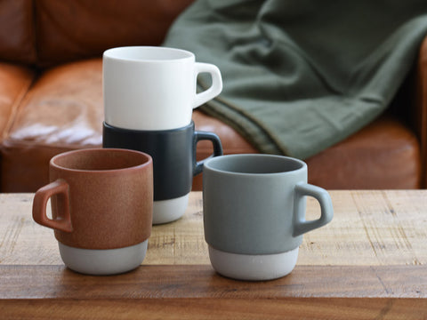 Slow Coffee Stacking Mugs