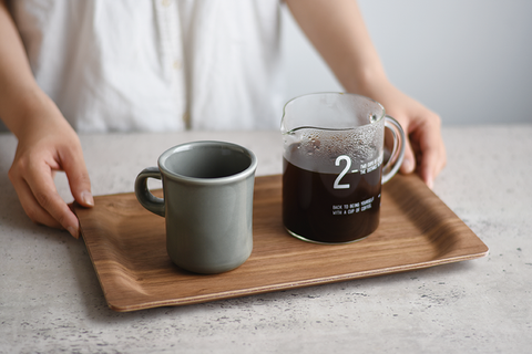 Slow Coffee Non Slip Tray