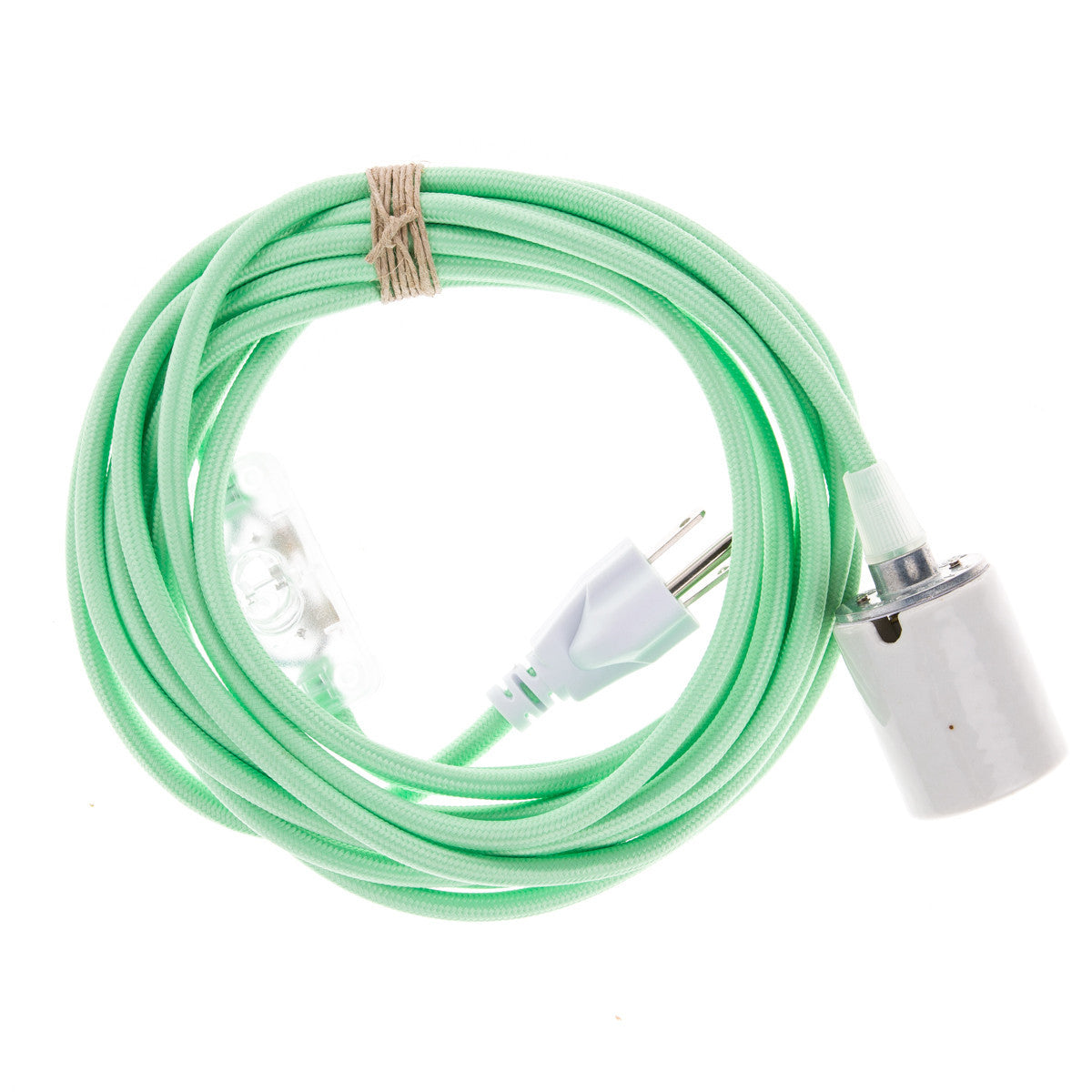Porcelain Pendent- Mint Green