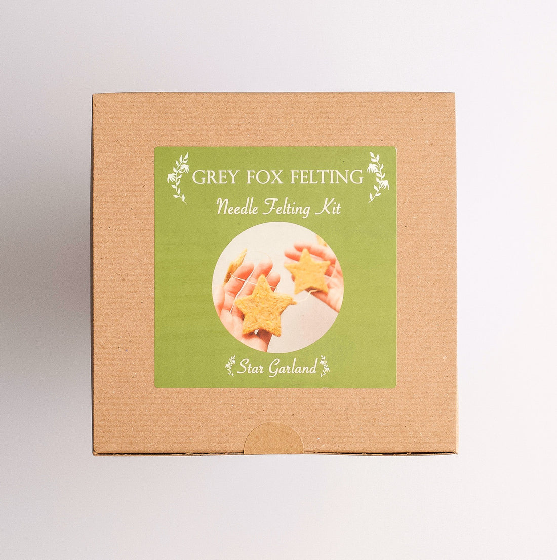 Grey Fox Felting Kit- Star Garland
