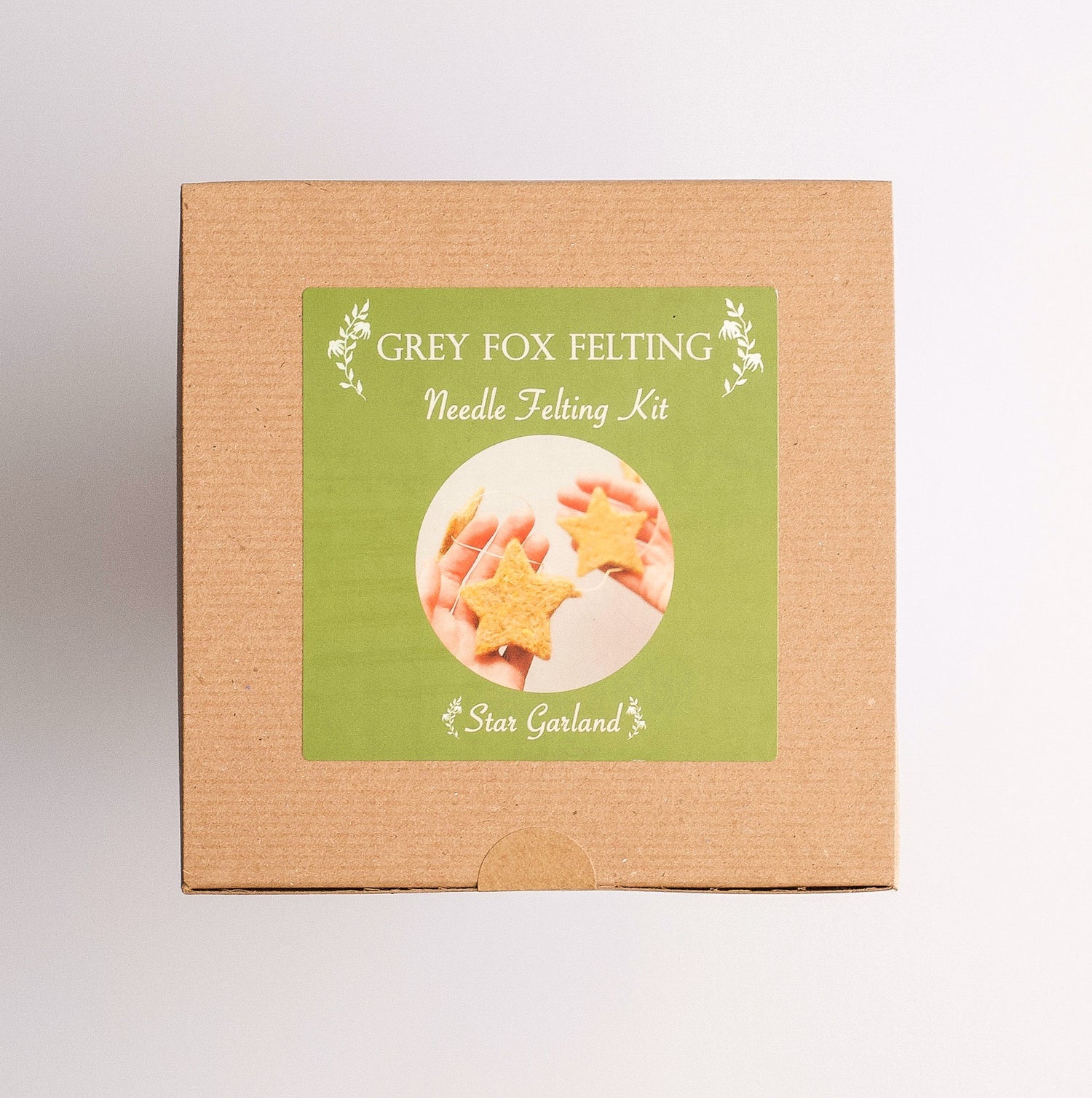 Grey Fox Felting Kit- Star Garland