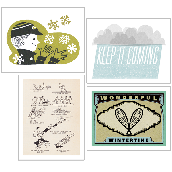 Winter Postcard Pack